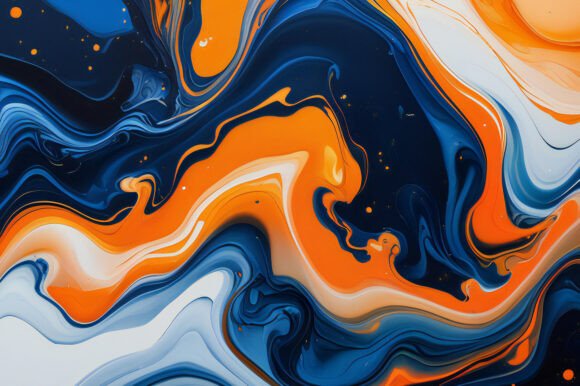 A Close Up of a Colorful Swirl: A Versatile Design Resource