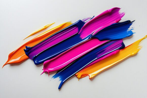 A Close Up of Paint: Elevate Your Creative Projects with Professional-Grade Backgrounds