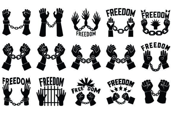 A Pair of Hands Chained Vector: Strategic Use for Creative and Professional Success